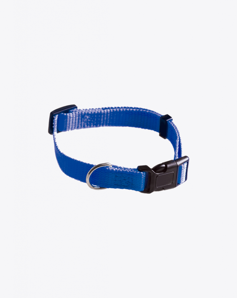 Collar Nylon Azul Nugape